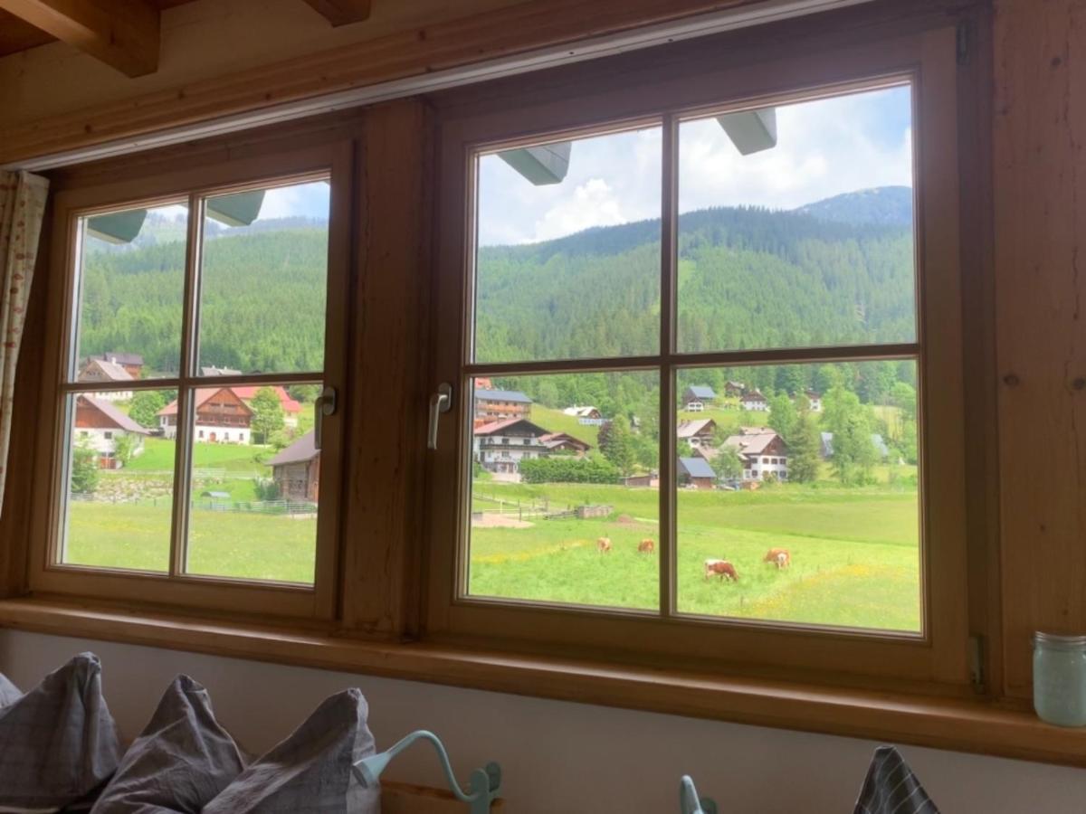 Apartmenthaus Edelweiss In Gosau Buitenkant foto